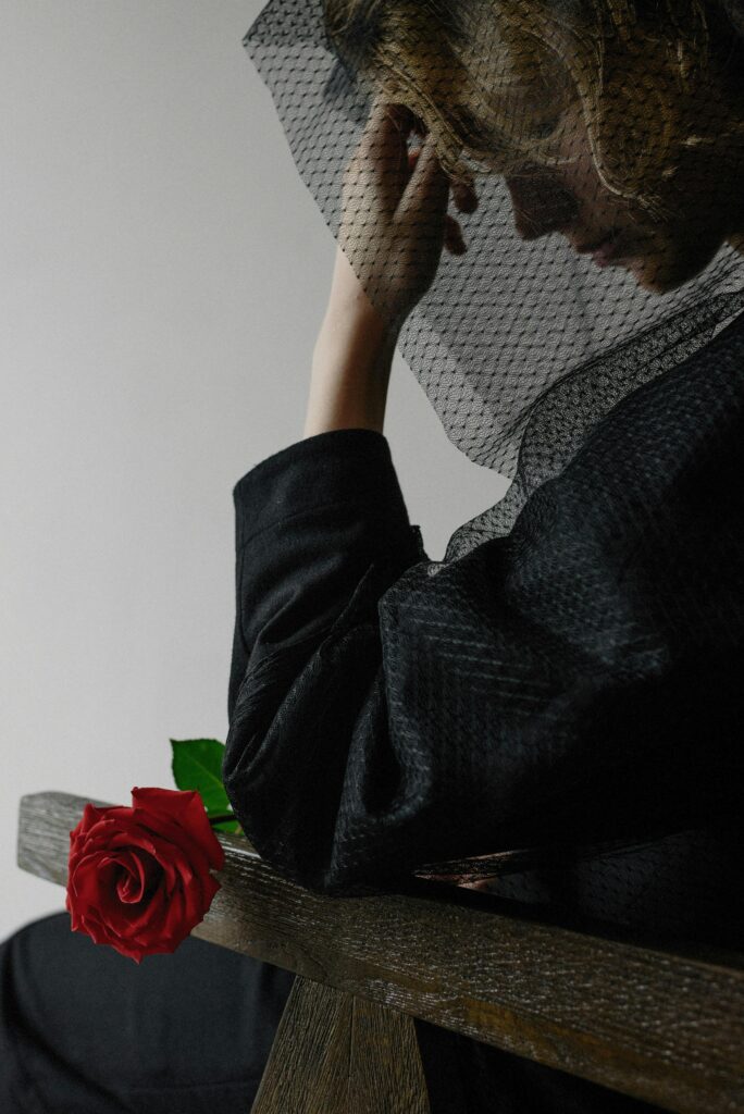Womaninmourning